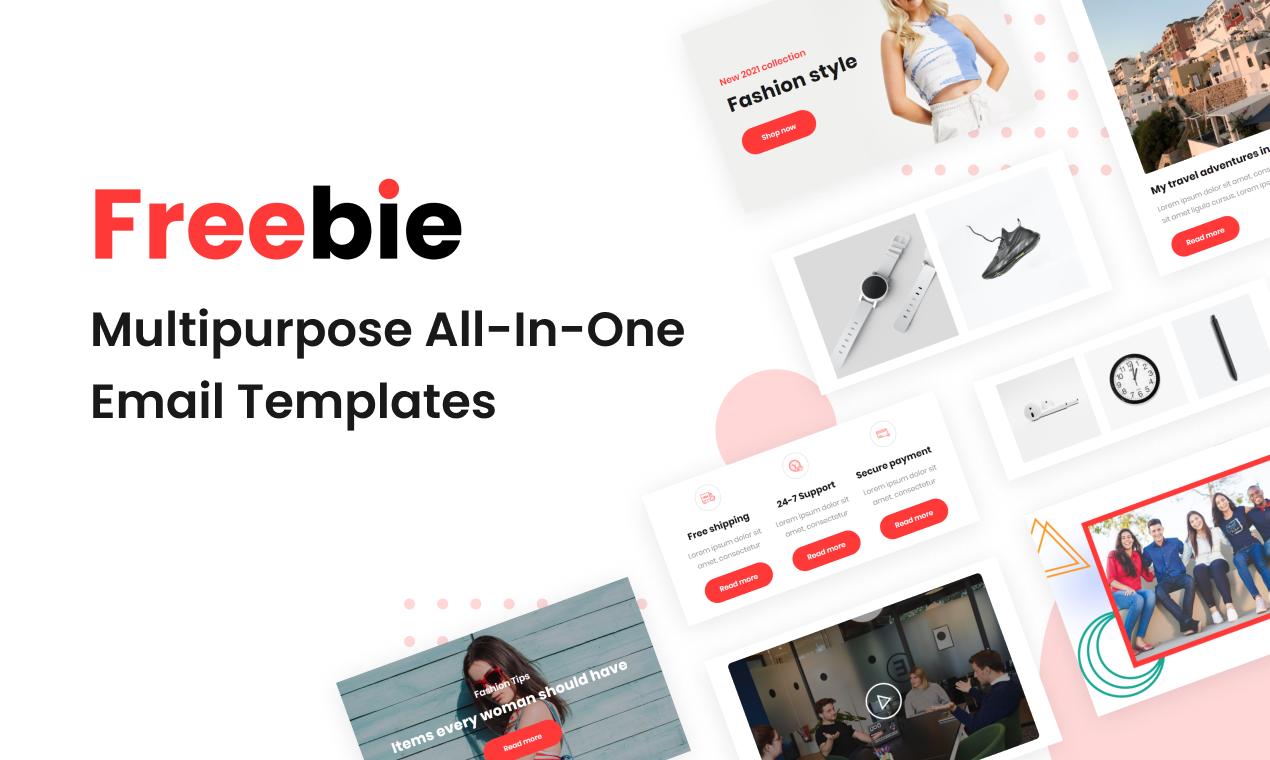 Freebie - Multipurpose Email Templates