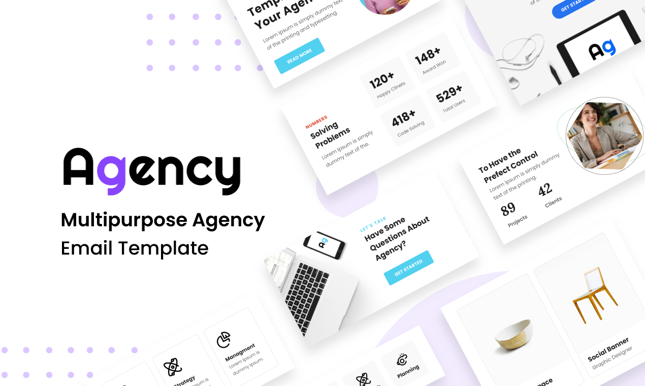 Agency - Multipurpose Agency Email Templates