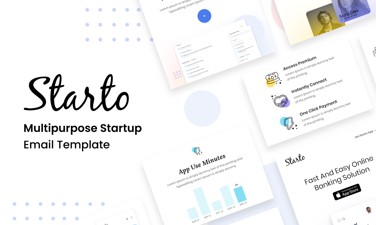 Starto Email Template