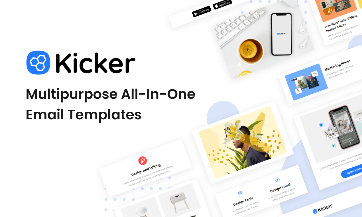 Kicker Startup Email Templates