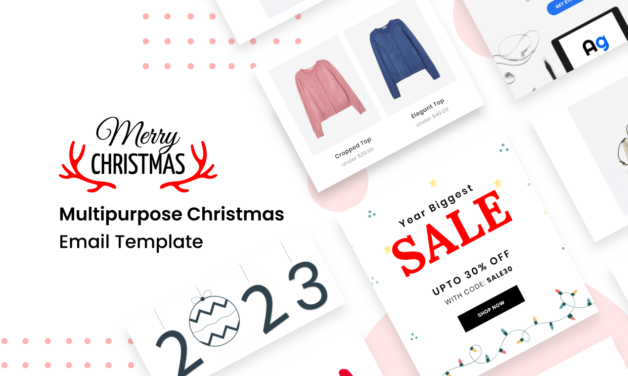 Christmas Email Templates For Marketing